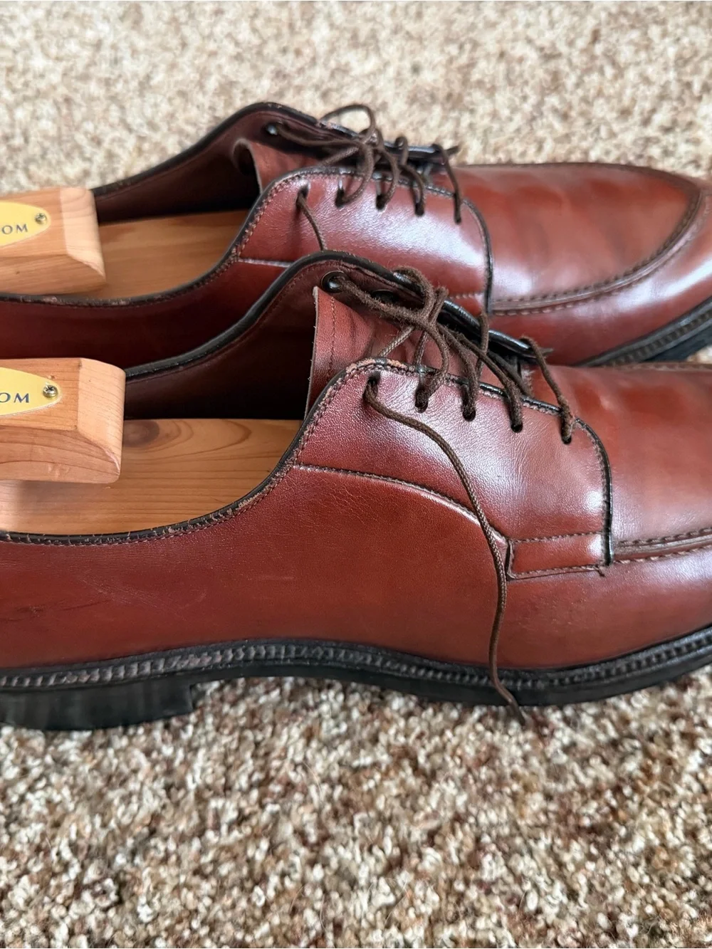 Allen Edmonds Brentwood Oxford burgundy Formal Shoes Size 11 AAA